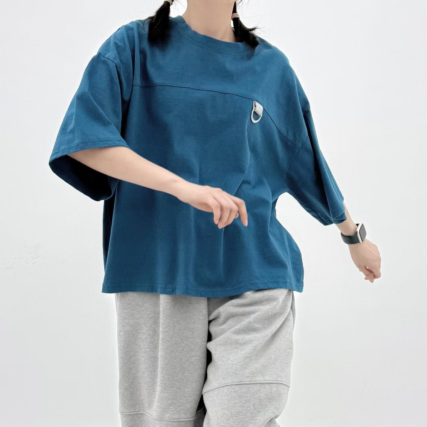 SC OY metal ring tee 