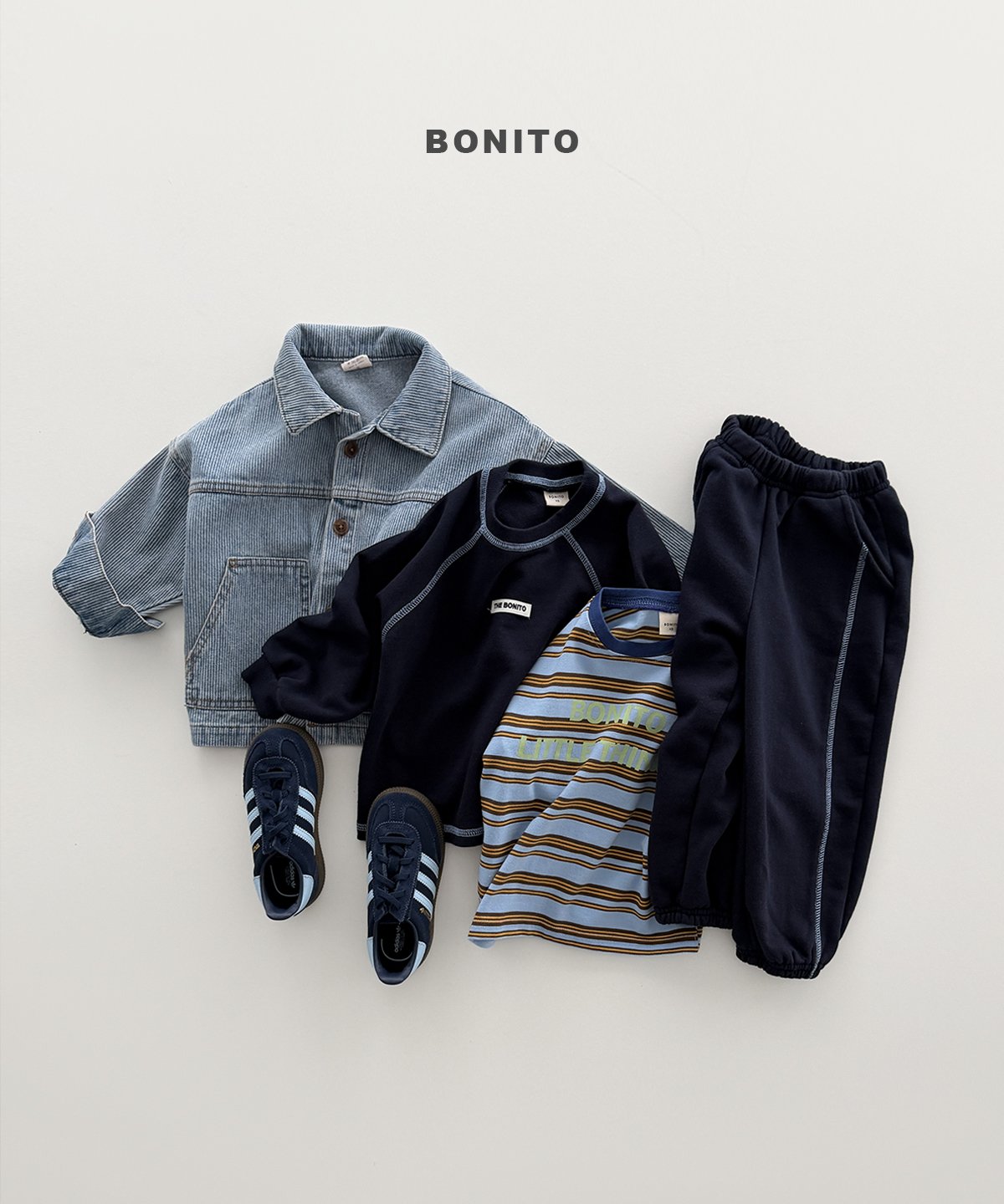BONITO Ribbed Denim Jacket