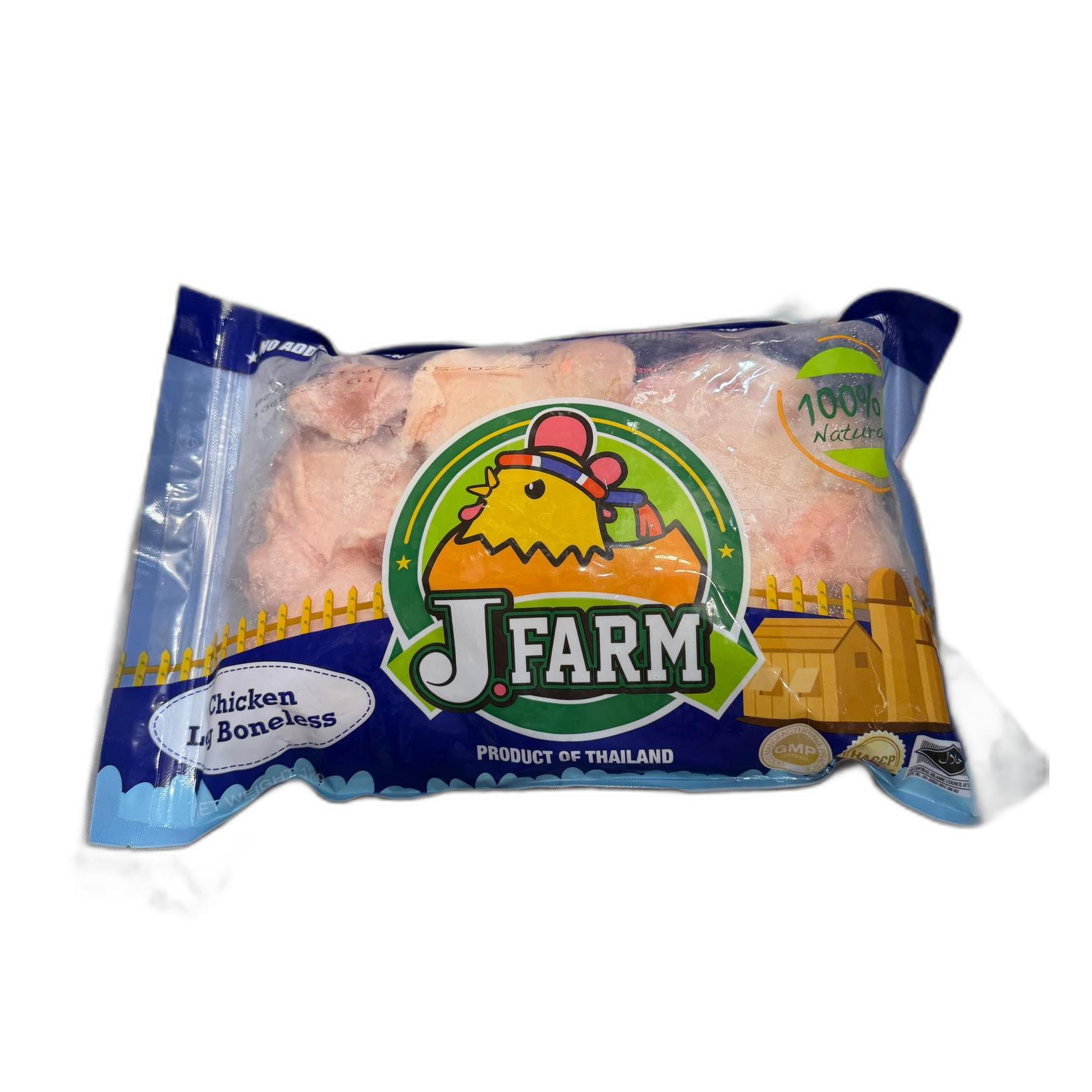泰國J.FARM 無激素有皮無骨雞上髀 1kg