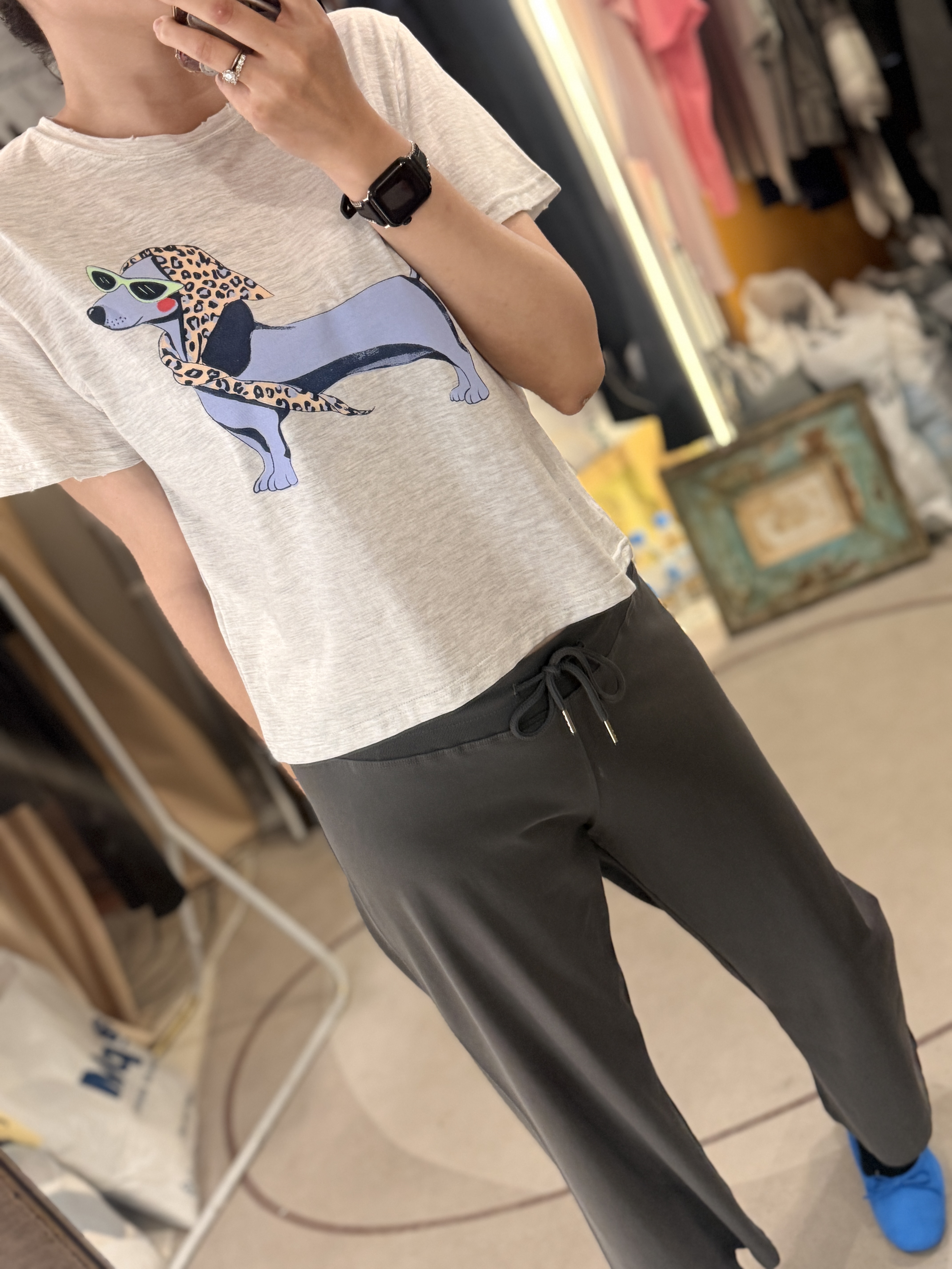 Doggy printed tee