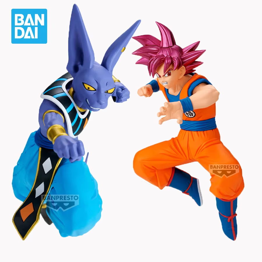 Banpresto, Match Makers Figure: Dragon Ball Super, Beerus vs Super Saiyan God Son Goku 龍珠超 破壞神 比魯斯 vs 超級撒亞神超級撒亞人 孫悟空
