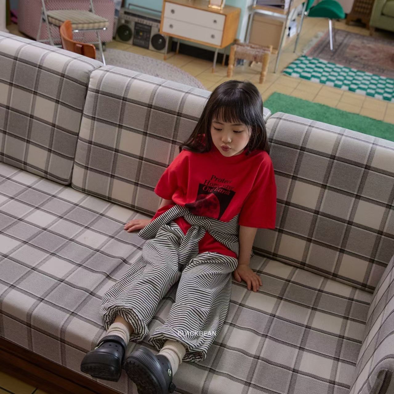 🇰🇷Blackbean&kids褲