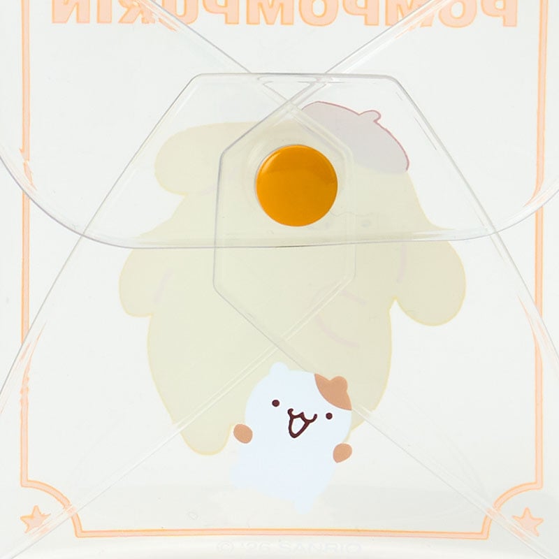 現貨｜Sanrio Pompompurin 布甸狗 日版 透明 收納袋 (18306-7)