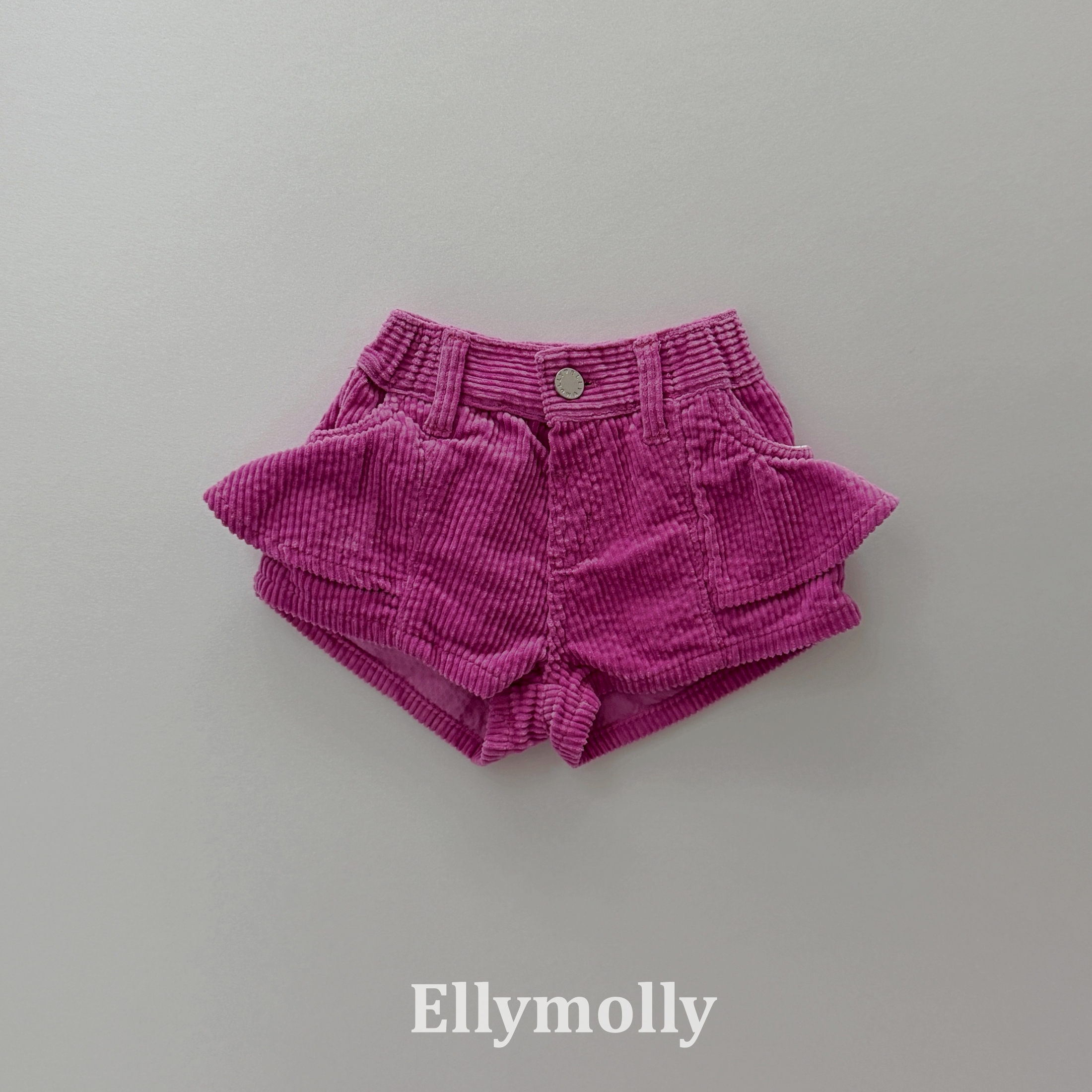 Ellymolly | Bibi Frill Corduroy Pants