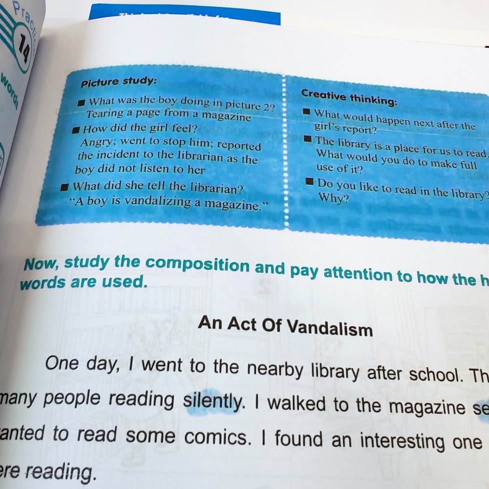 SAP Learning Creative Writing Workbook 1-6 (一套6本)  | 新加坡英文寫作SAP07