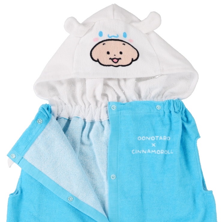 🇯🇵限量預訂 日本直送🇯🇵Oonotaro x Sanrio 玉桂狗人物連帽浴巾裹巾