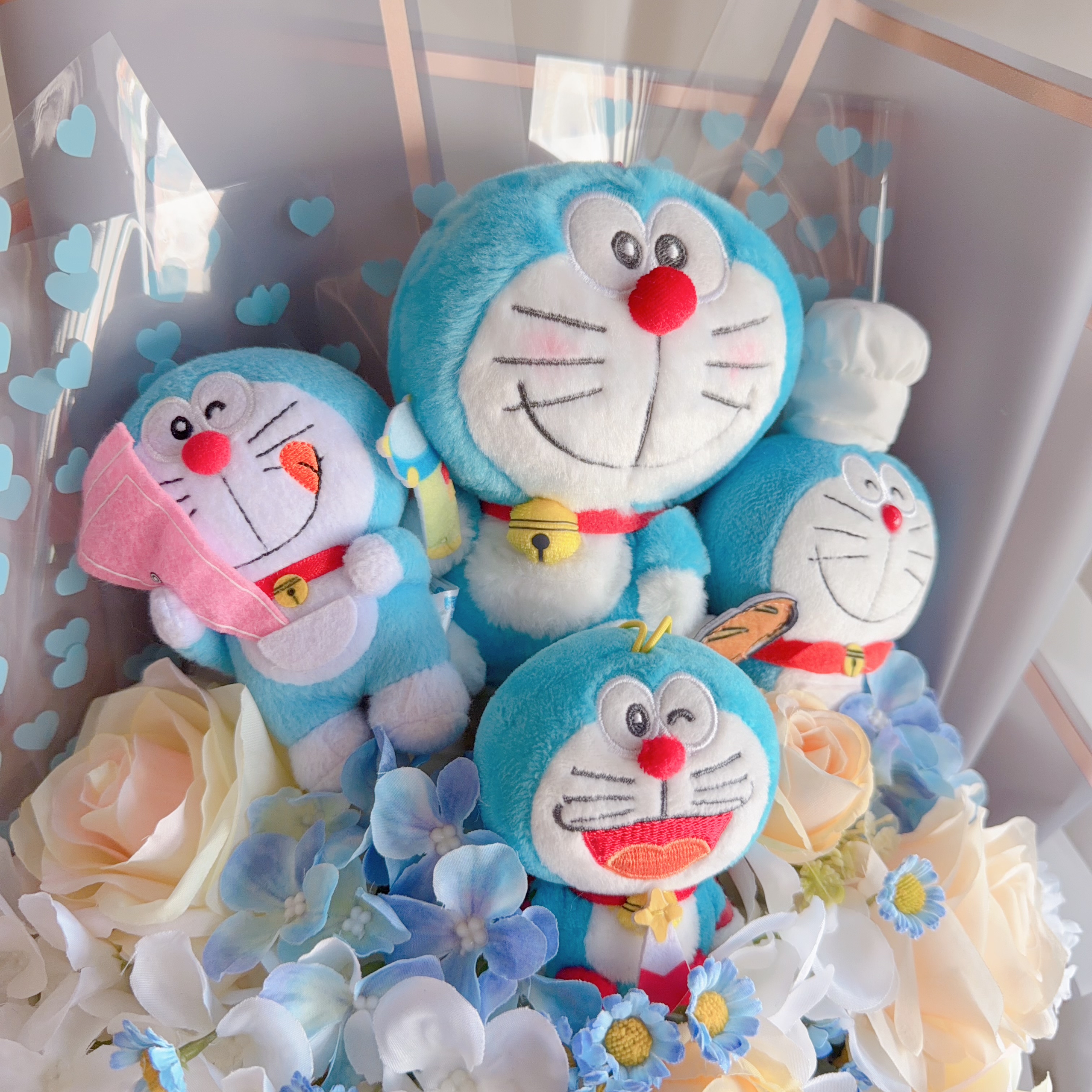 (現貨)多啦A夢公仔花