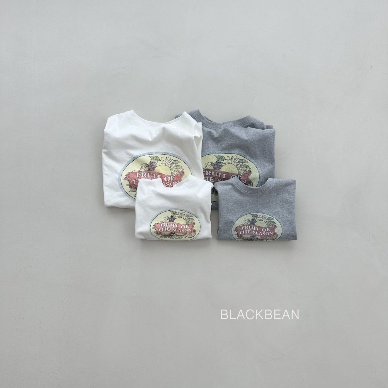 🇰🇷Blackbean&kids tee親子
