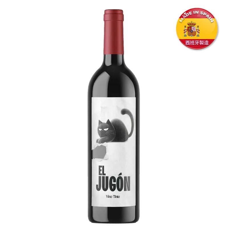 EL JUGÓN頑皮貓果甜紅酒750毫升
