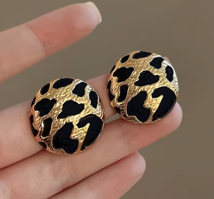 Wild Print Earrings