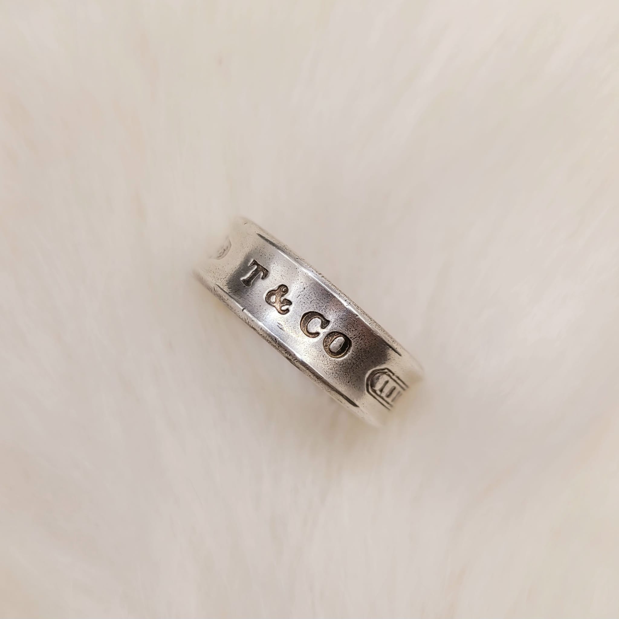 Tiffany & Co  1837 純銀戒指