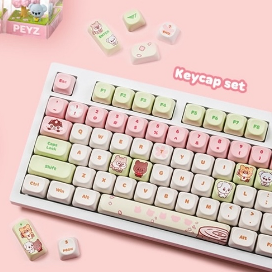 [T1] CHERRY BLOSSOM - KEYCAP SET
