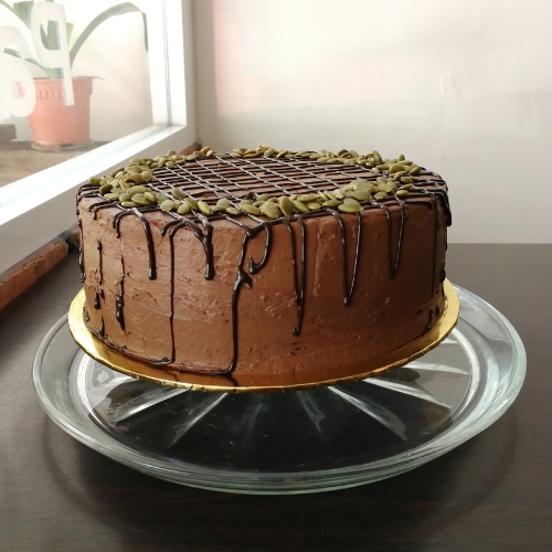 5" SMALL CAKE - KETO CHOCOLATE AVOCADO CAKE