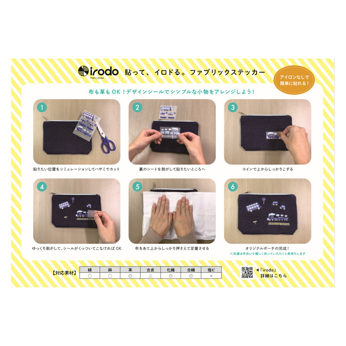 [現貨] [日本製] 多啦A夢布面用貼紙 {TF588341}