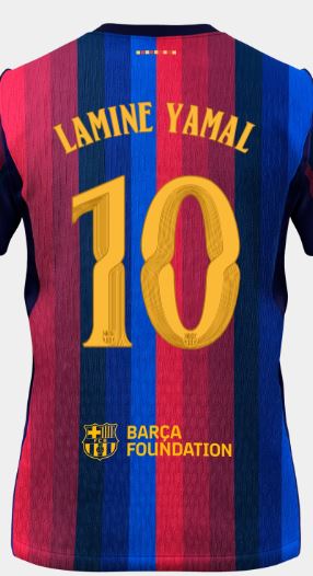Barcelona 巴塞羅拿 2026-27 主場印字 (內有多選，不是球衣)