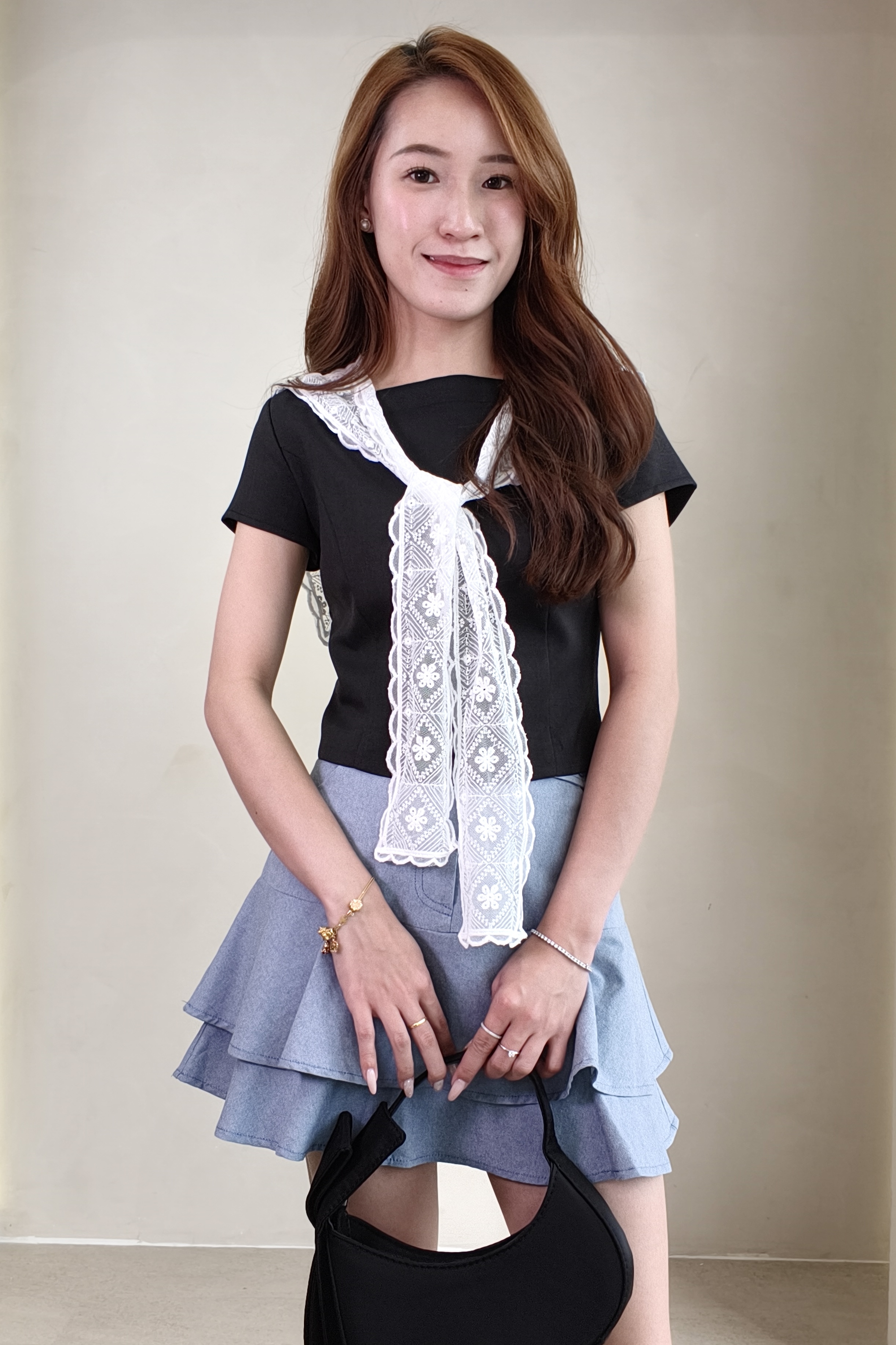 10141326 Celeste Sculpt Boatneck Top