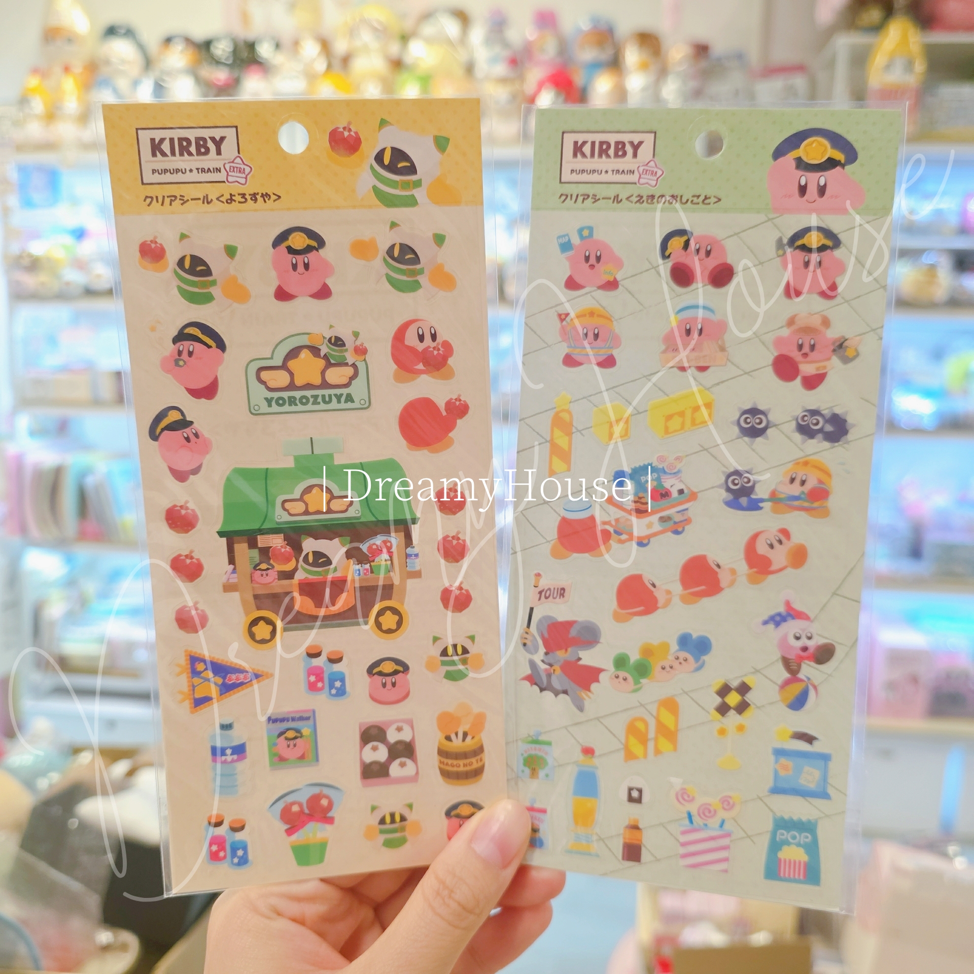 日本 Kirby 🚅PUPUPU TRAIN⭐️ 貼紙
