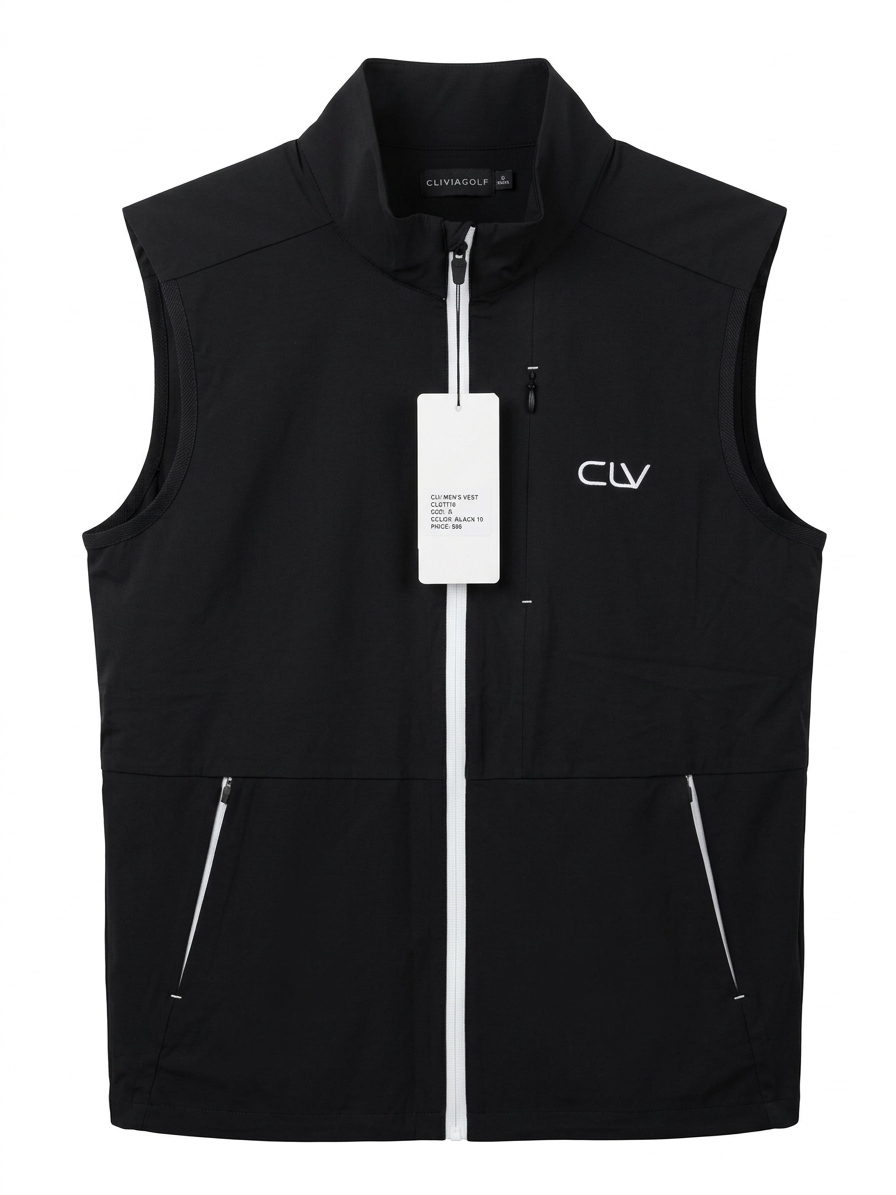 CLV MENS WINDPROOF GOLF VEST 男士防風高爾夫背心