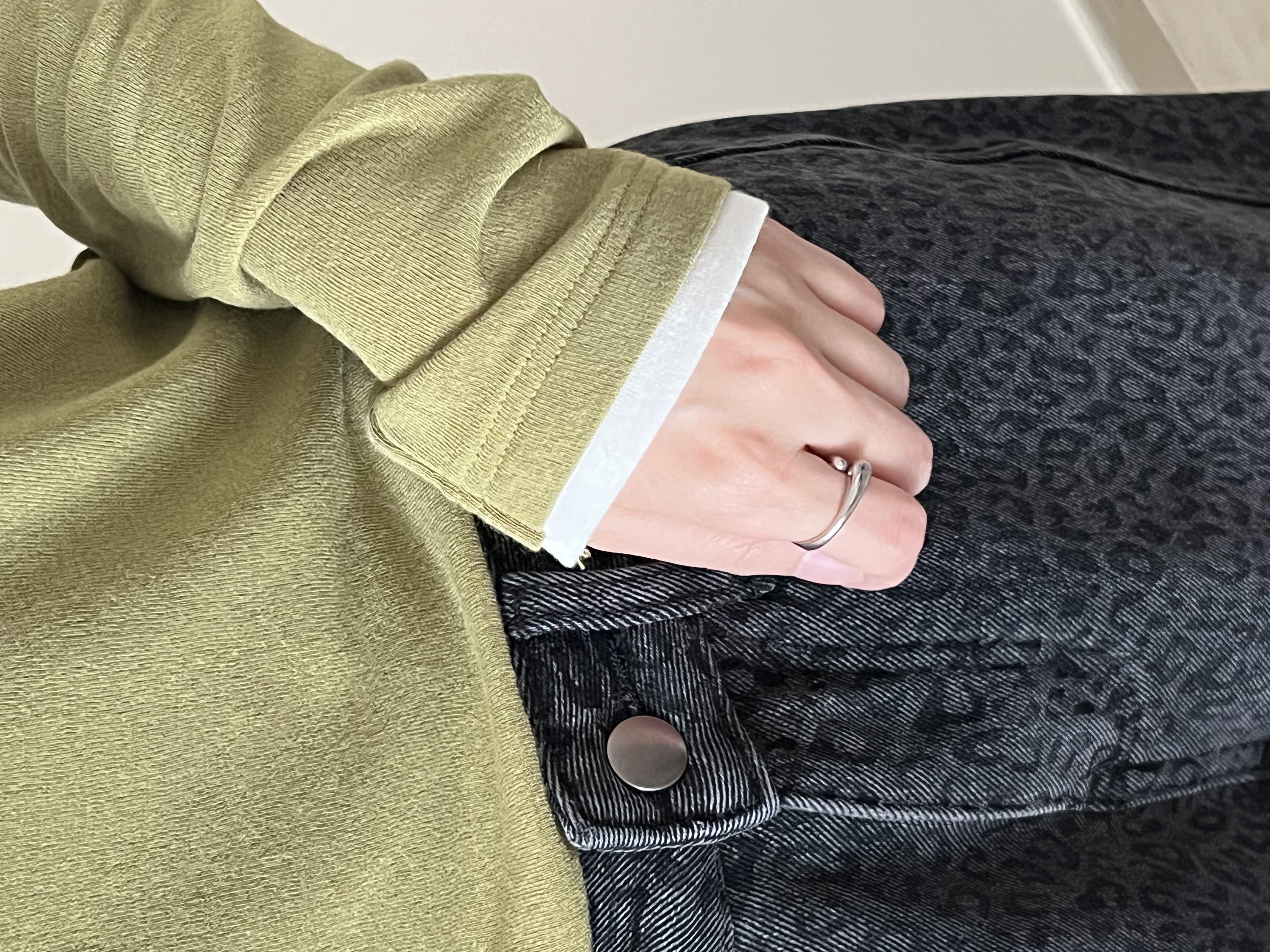 靚色休閒假兩件tee  罕見色 現貨