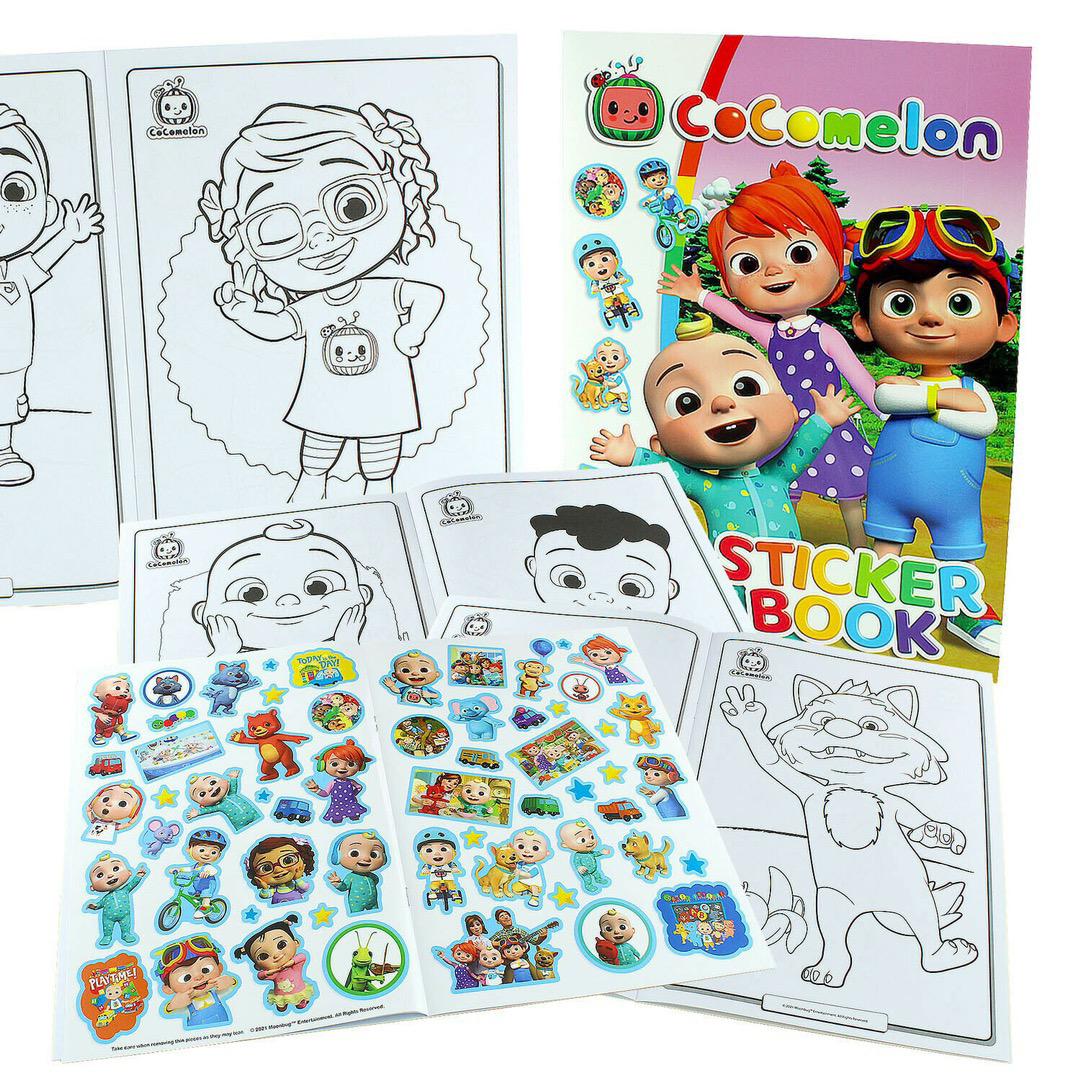CoComelon Sticker Activity 貼紙書 (Pink)