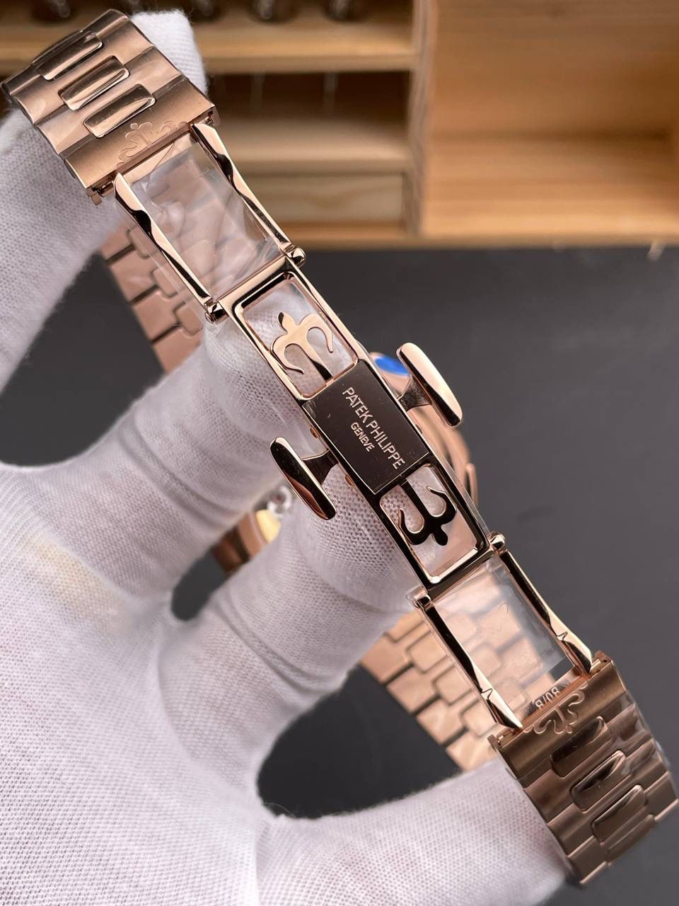 百达鹦鹉螺5990 玫瑰金蓝盘/40.5mm/7750机改28-520机🚀🚀