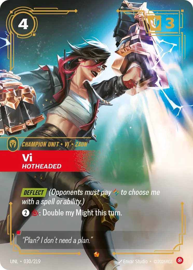 Unleashed - Epic - Fury Rune (Set 3)