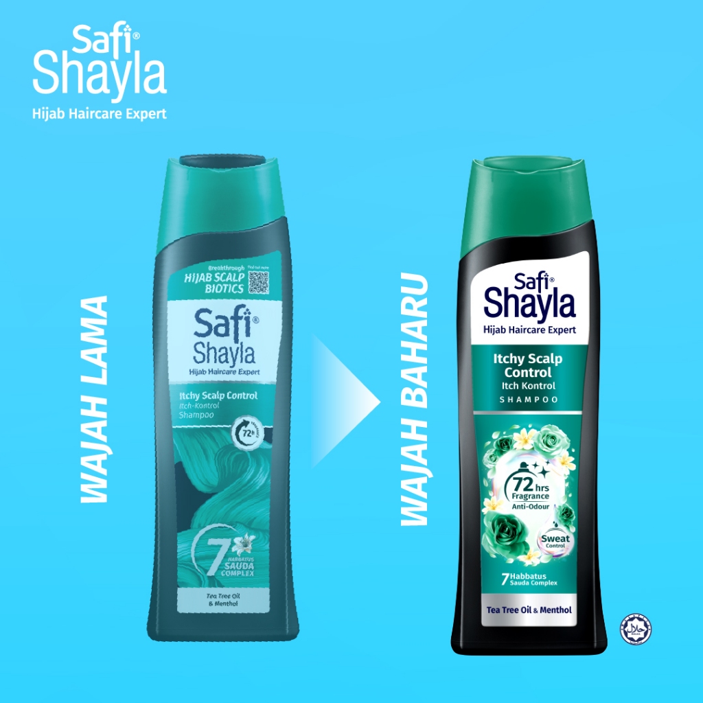 Safi Shayla Hijab Shampoo 165ml - Itchy Scalp Control