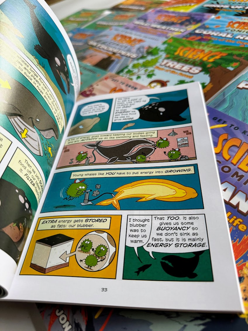 Science Comics Series 32 books  -9-13 Years | B125
