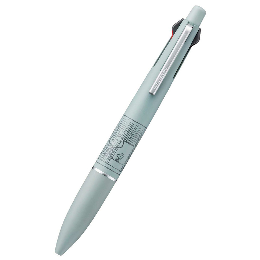 現貨｜Snoopy 日本製 uni Jetstream Lite Touch Ink 4&1 多功能 5用筆 0.5mm 4色原子筆 + 0.5mm 鉛芯筆 (MSXE5-LSPN-05 MB)