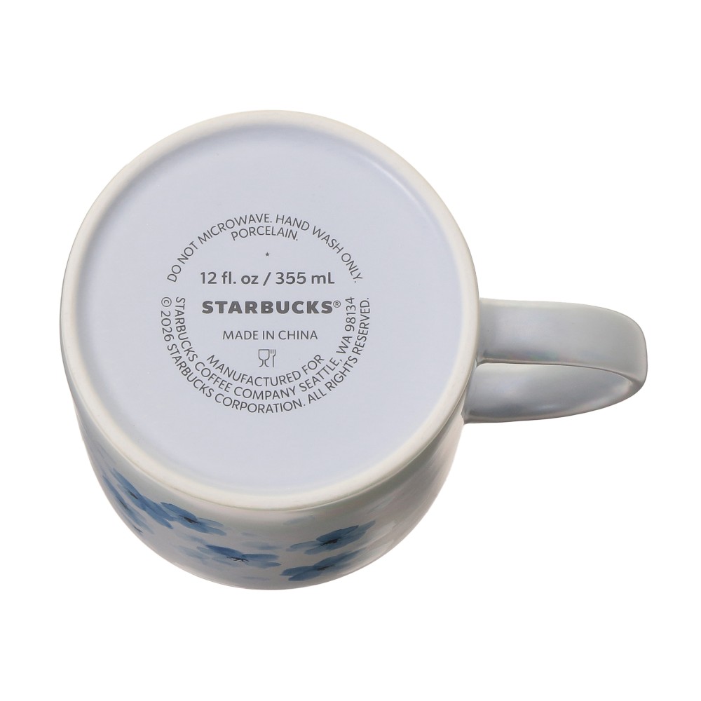 【第二彈】《日本🇯🇵 STARBUCKS 2026 Sakura🌸櫻花杯限定系列》粉藍櫻花馬克杯 355ml