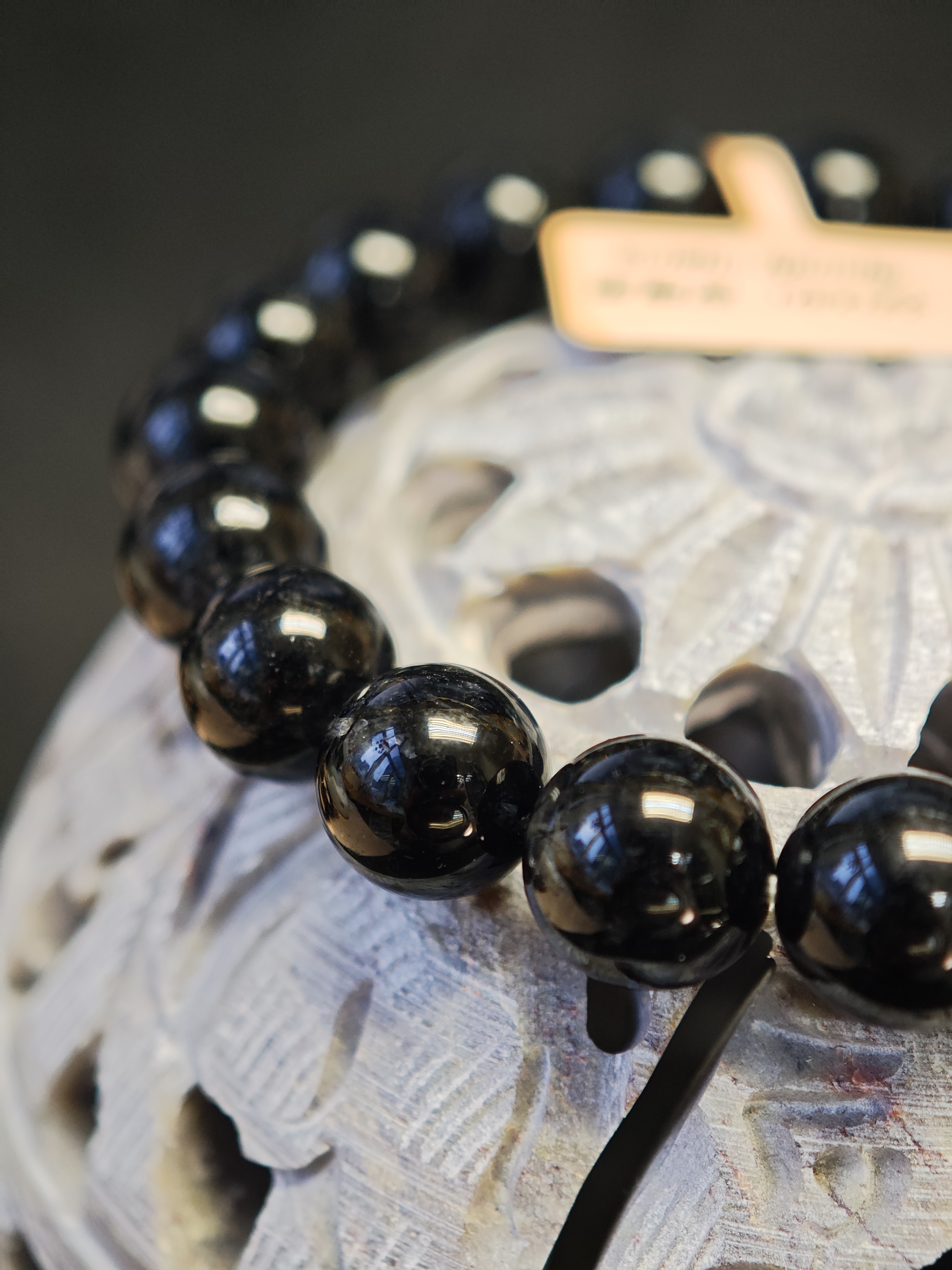 ✨新品水晶手串✨😊實物拍攝📷✨⚫滿礦黑髮晶🖤✨✨