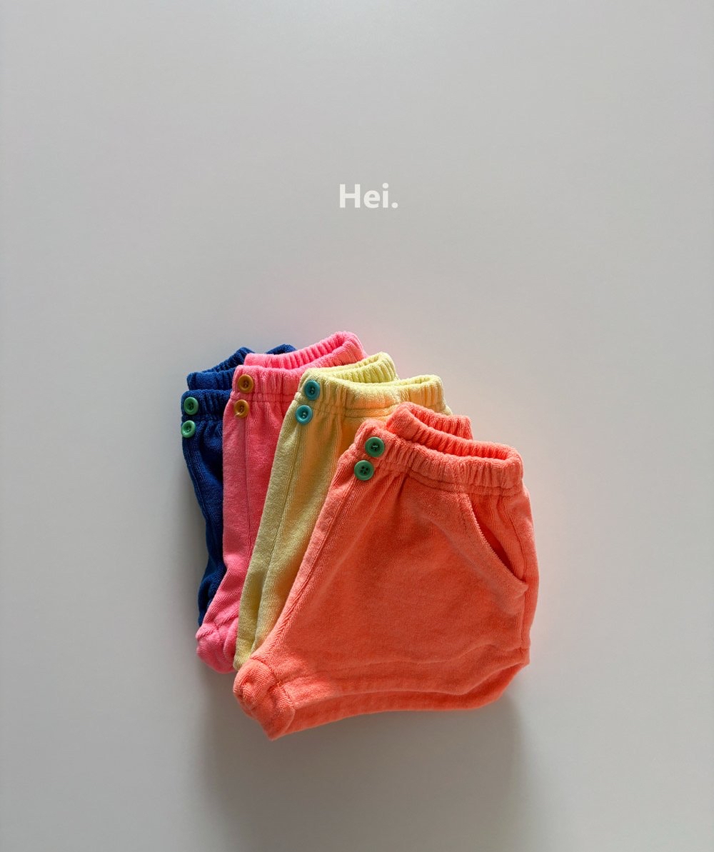 Hei | Soft shorts(Orange L(110-120)