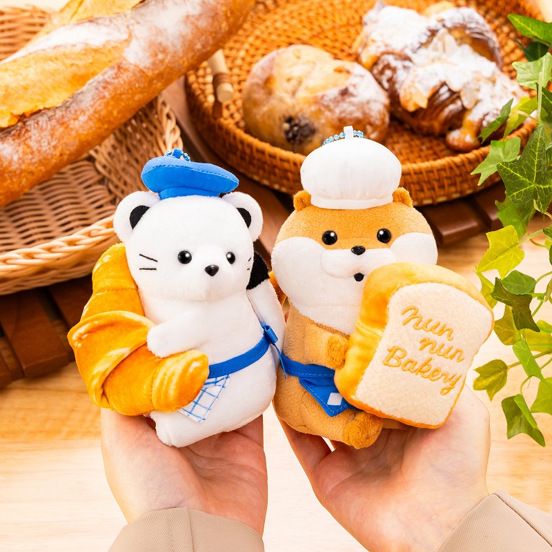 日本預訂📍可愛謊言的水獺麵包店造型系列 - 公仔吊飾 20/3日本開售