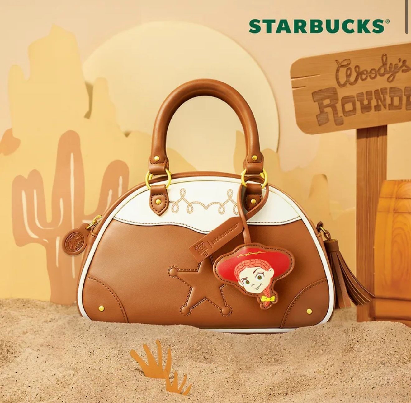 🇰🇷韓國Starbucks x Toy Story皮革保齡球袋