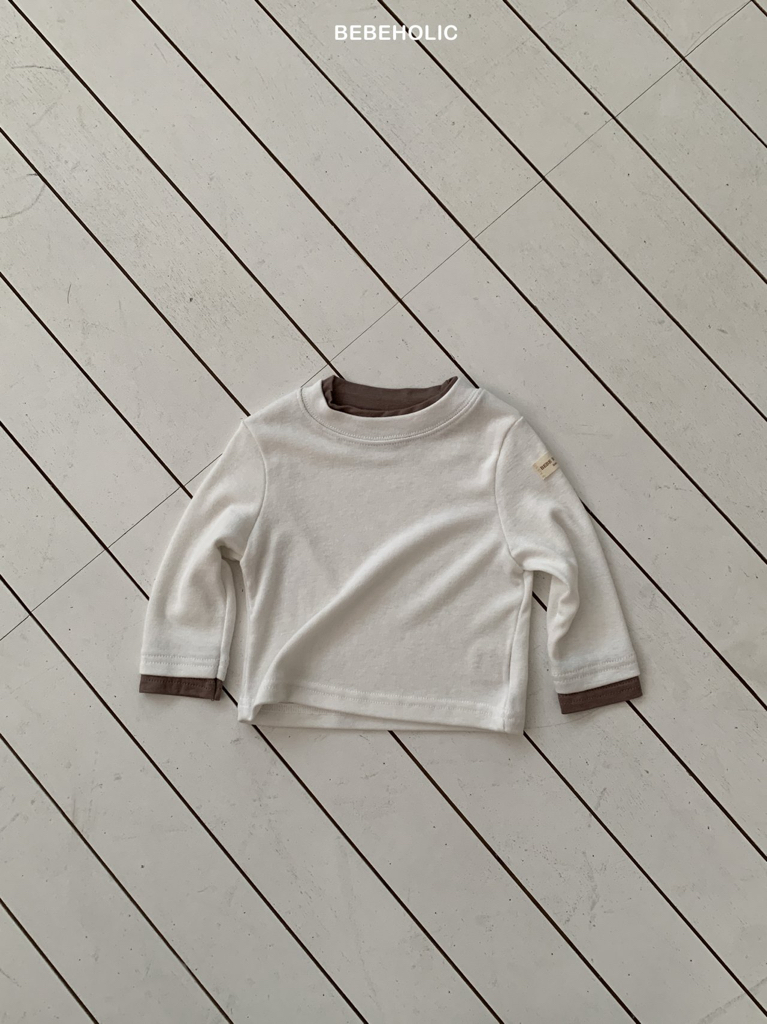 🌸預訂 韓國直送🌸🇰🇷BEBEHOLIC三色假兩件長袖上衣