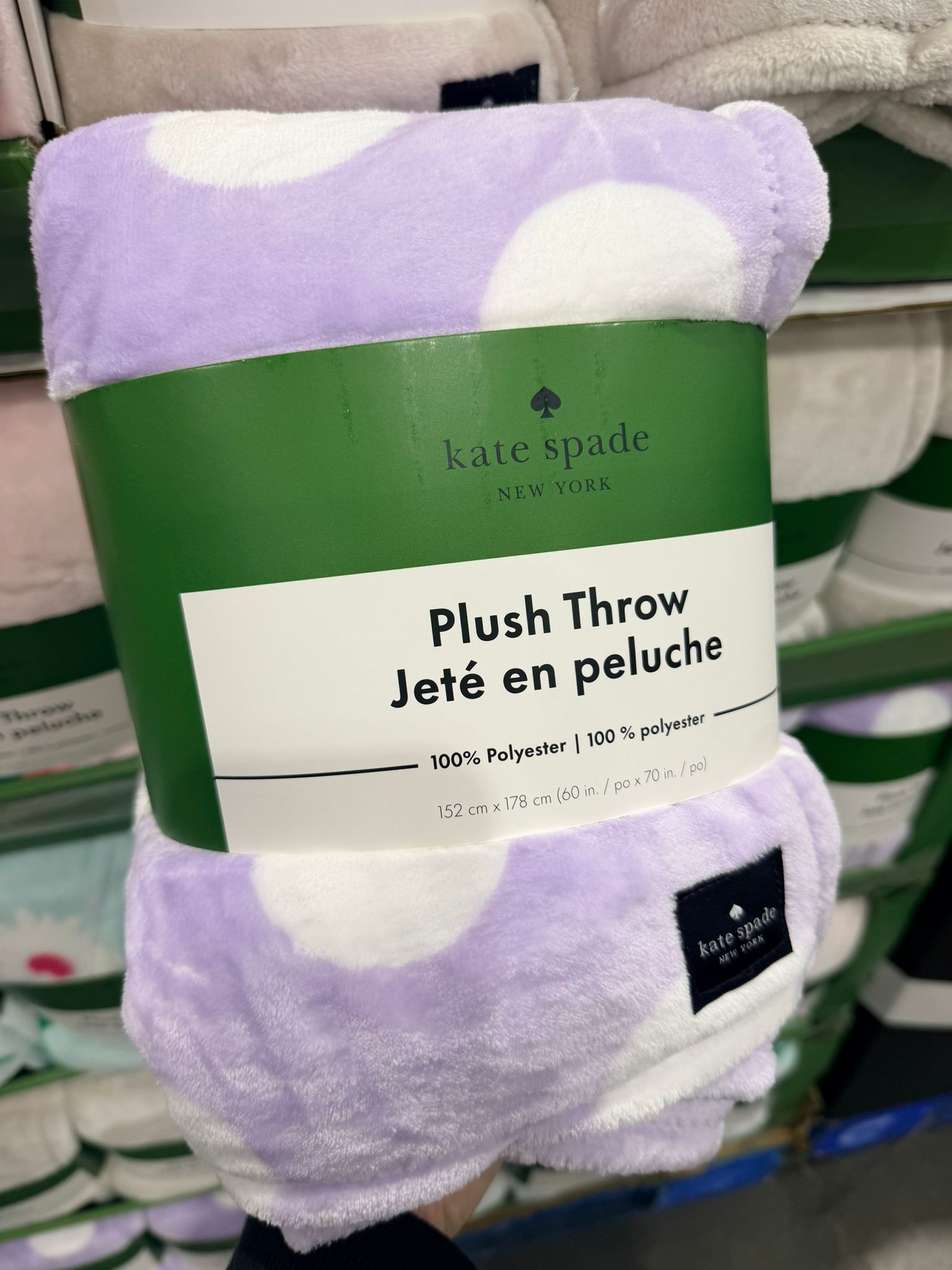 Kate Spade 冷氣被 （顏色隨機）