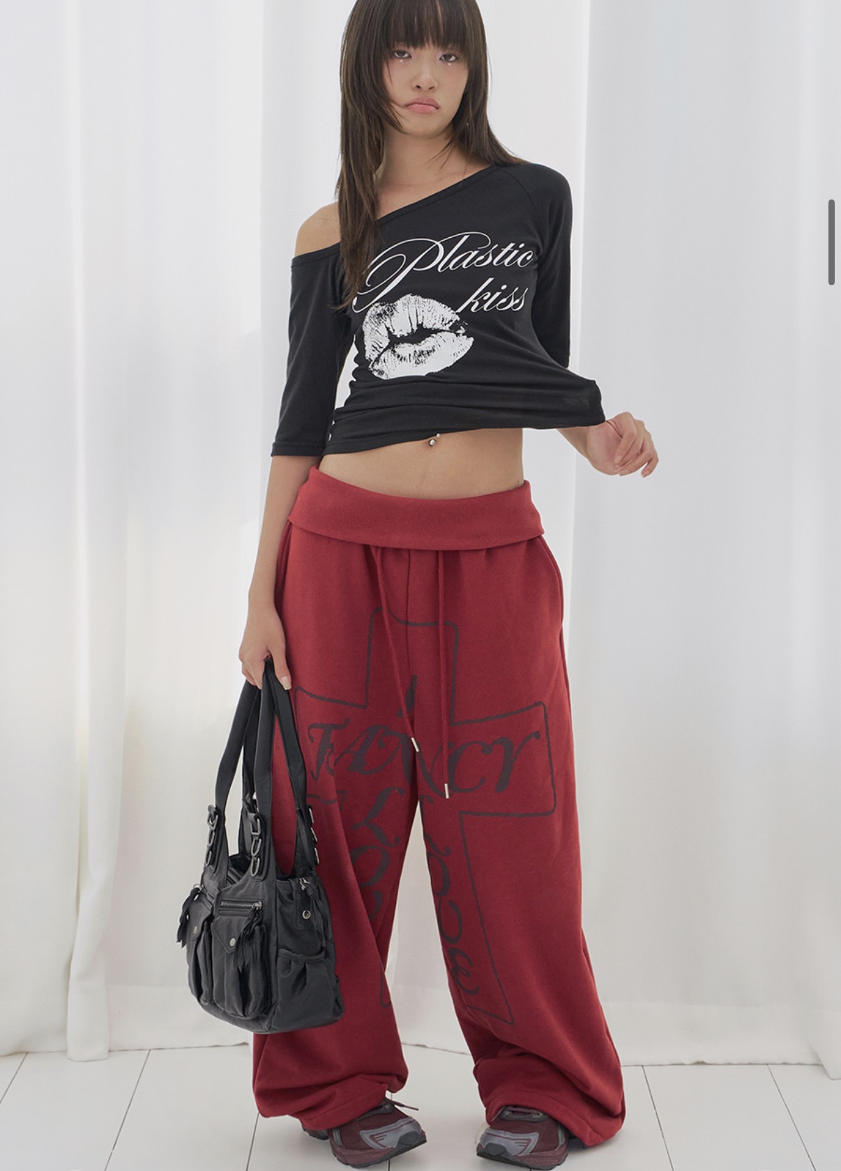 Fancyclub RANMA HOBO BAG (BLACK) F26QE983