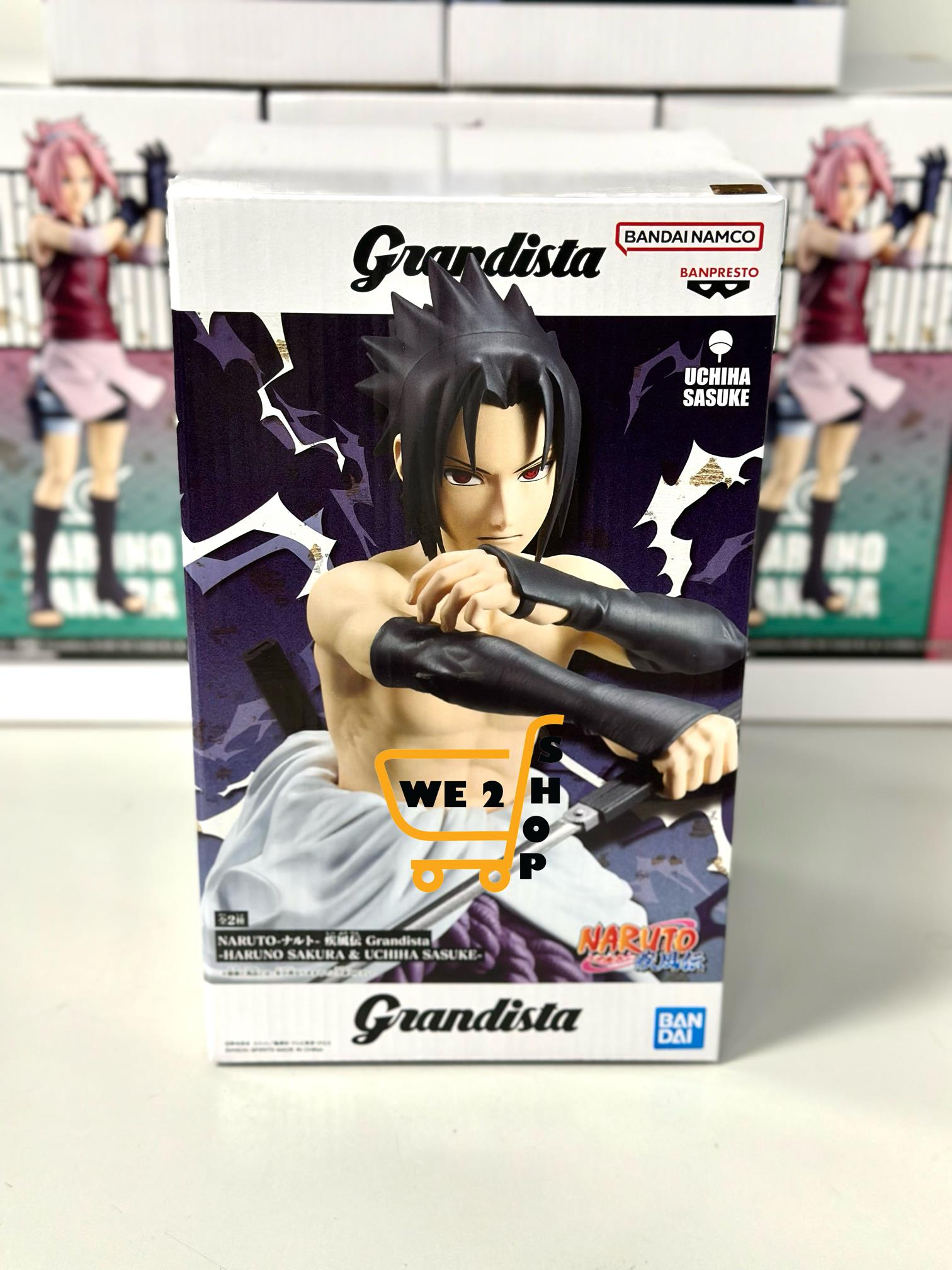 現貨發售⭐ BANDAI GRANDISTA 火影忍者 疾風傳 春野櫻&內輪佐助 內輪佐助 (HBP-71145)