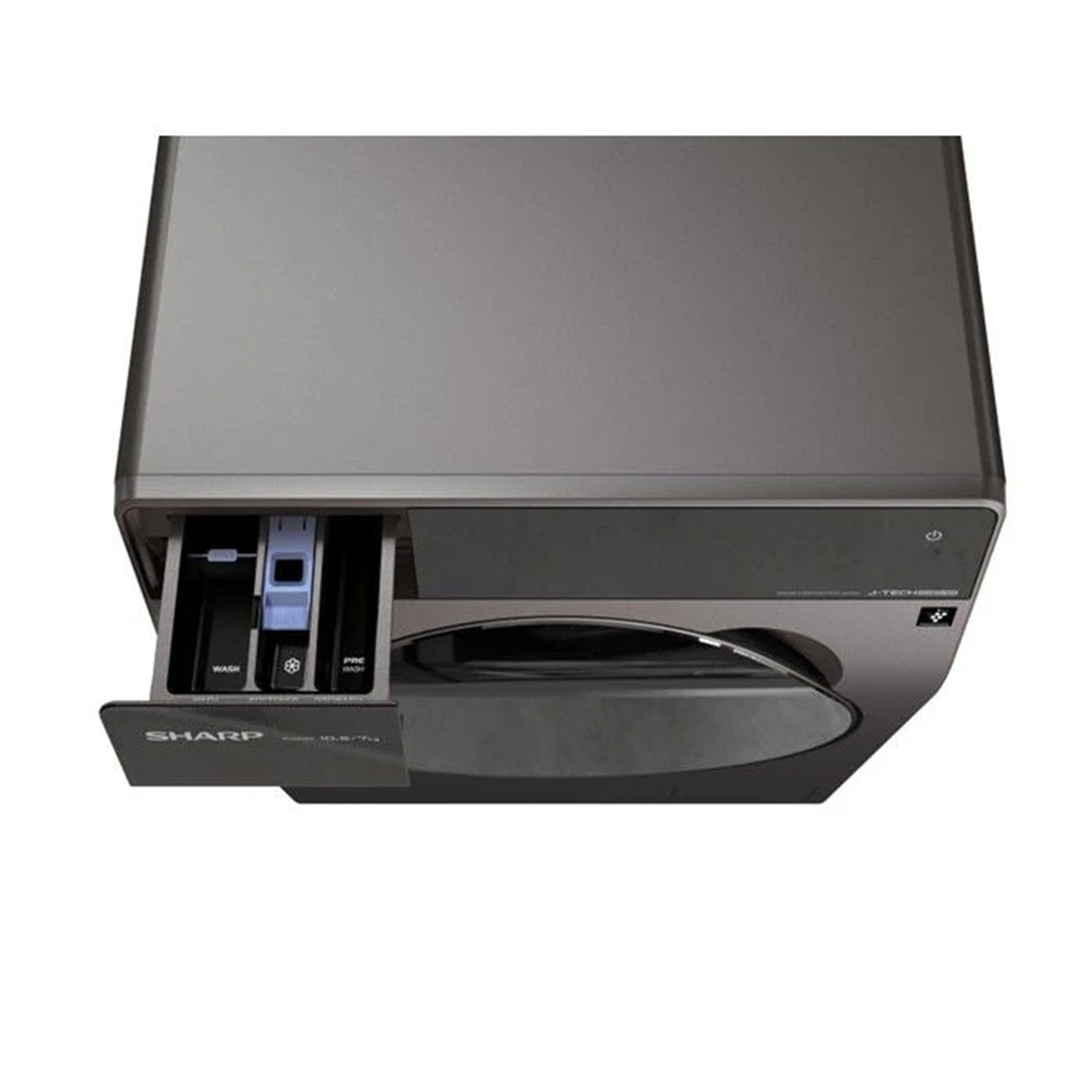 Sharp 10.5kg/7kg J-Tech Inverter Front Load Washer Dryer (ESDK1054PMS)