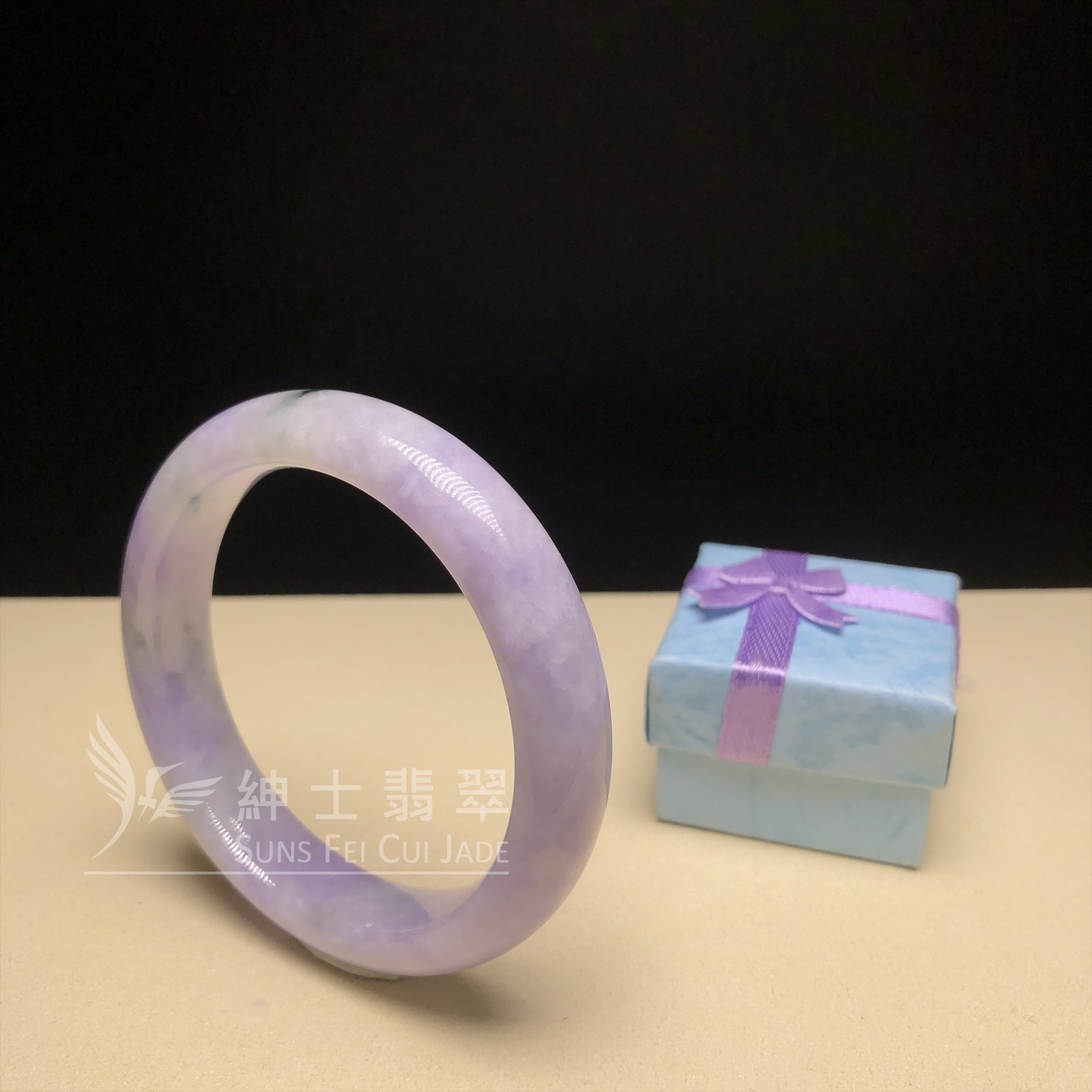 木那藍紫飄花福鐲54.3mm - 1