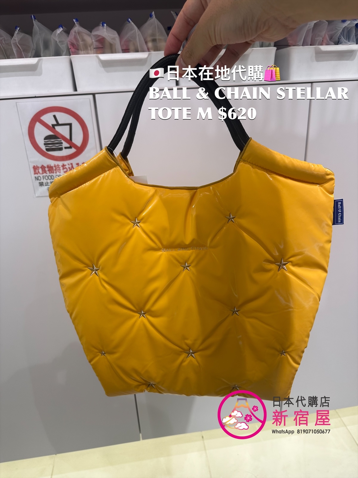 BALL & CHAIN STELLAR TOTE M