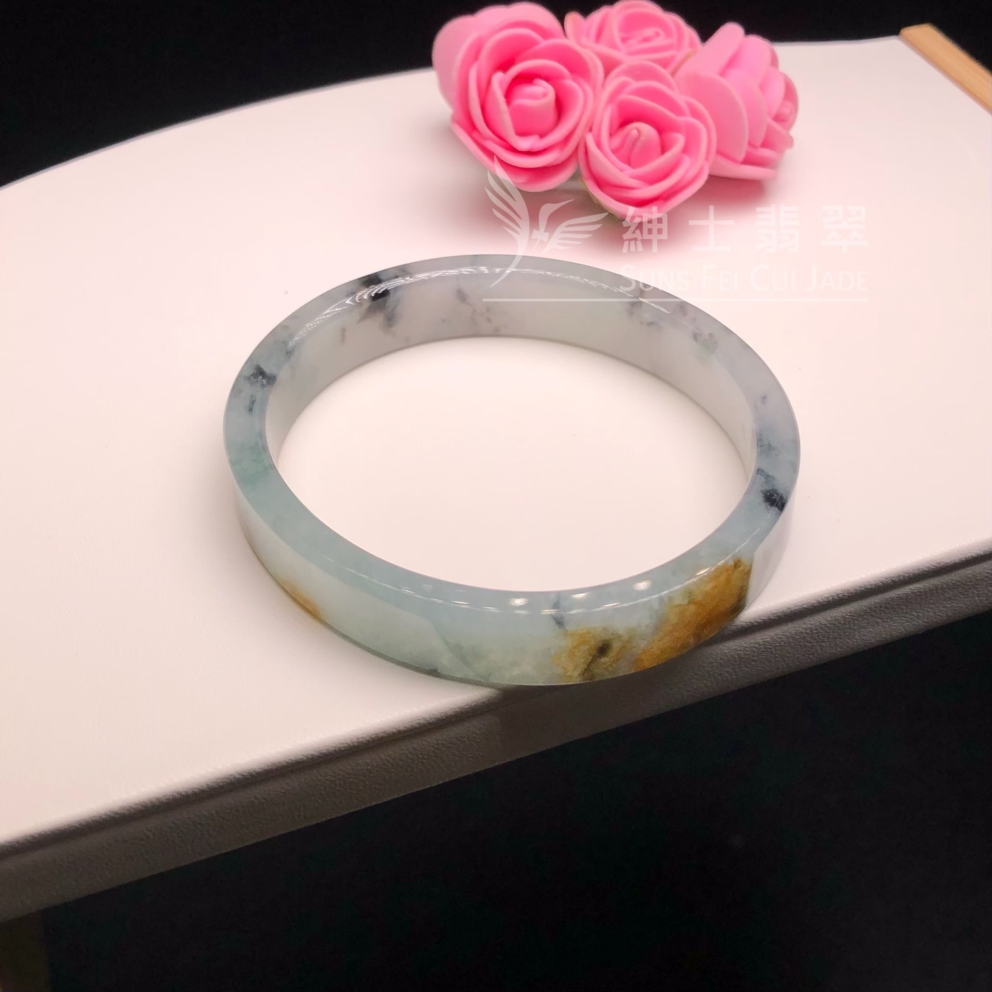 大馬坎糠皮貴妃方鐲54.5mm C06196