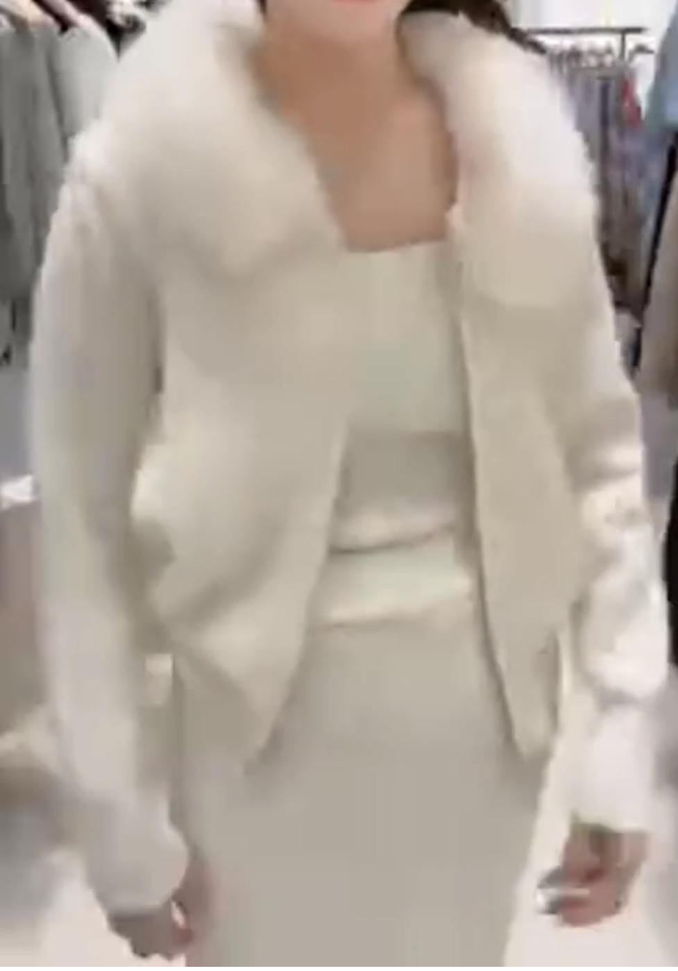 毛可拆針織外套22/1 東大門檔口直播#ff2735