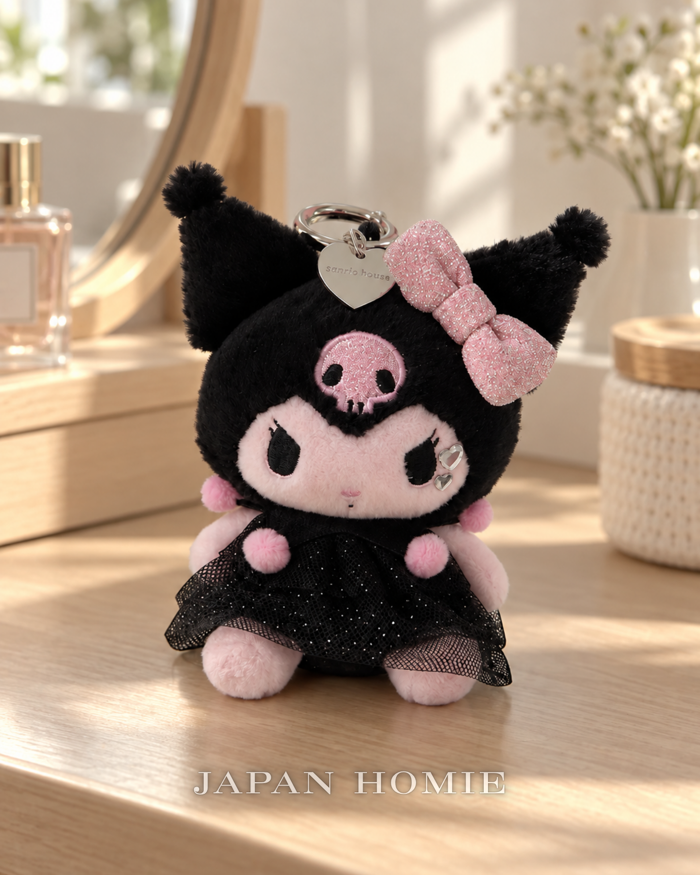 預訂 | 日本 Sanrio House PINK×BLACK 公仔掛件系列