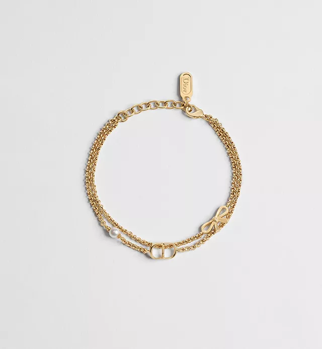 【原單】Dior  CD Mini Bow 手鍊