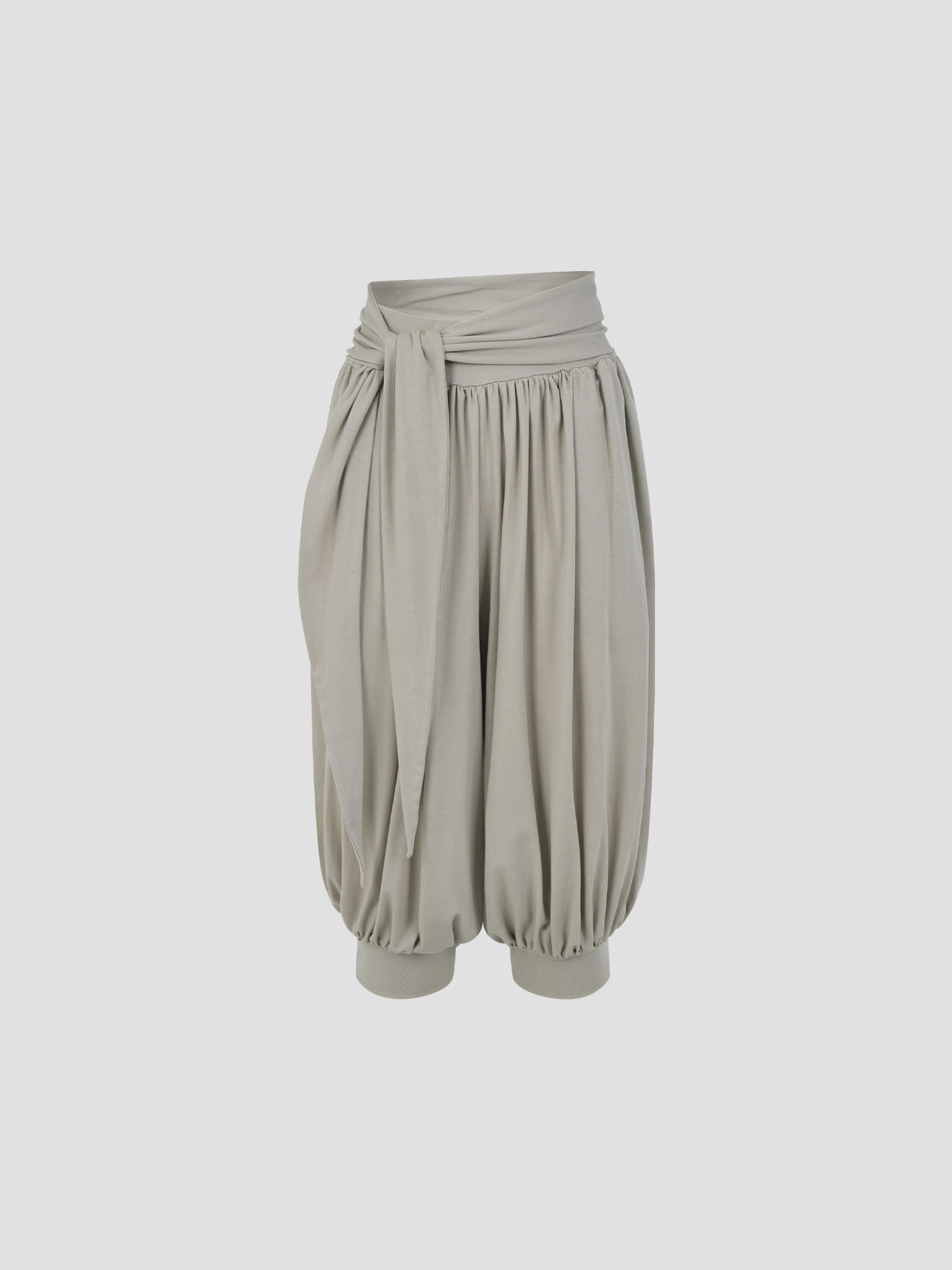 【燈籠七分褲】預購_Satva Tie Harem Pants by Conch