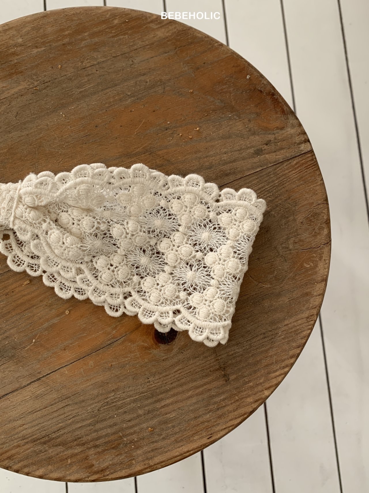 🌸預訂 韓國直送🌸🇰🇷BEBEHOLIC六色蕾絲花邊蝴蝶結髮帶