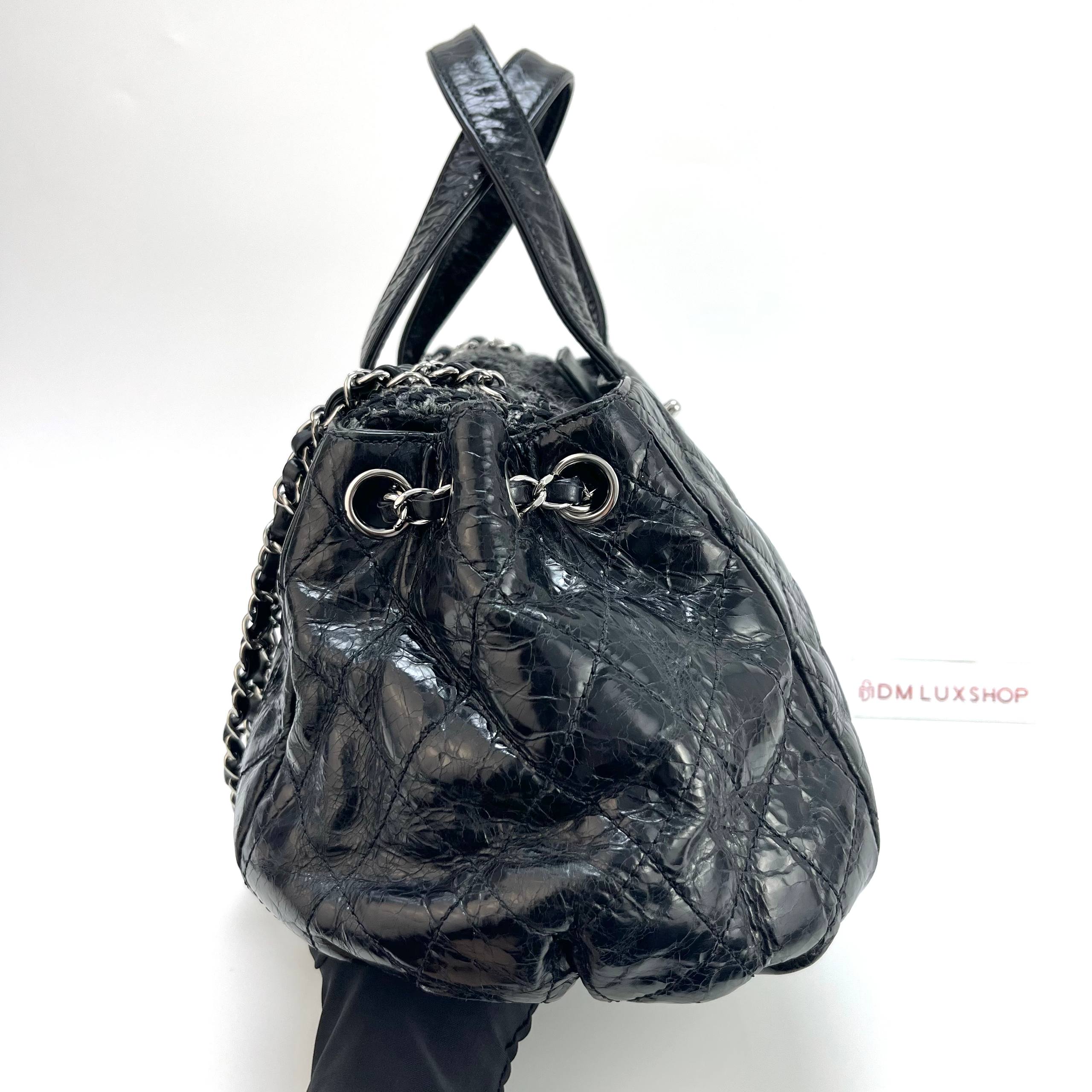 Chanel Portobello Quilted Tote SHW (Serial 12, Y: 2009)