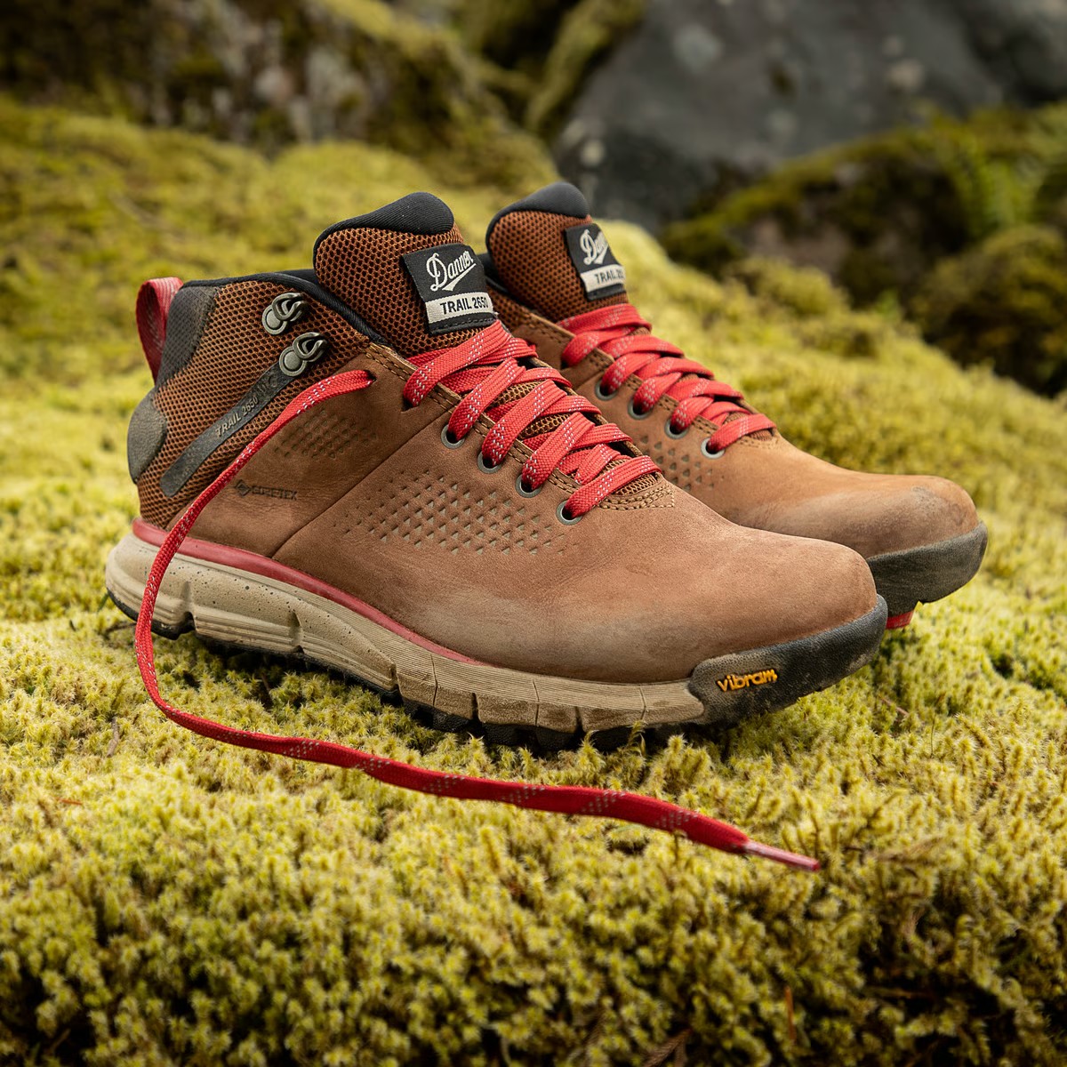 Danner Women's Trail 2650 Mid GTX Brown/Red（61250）