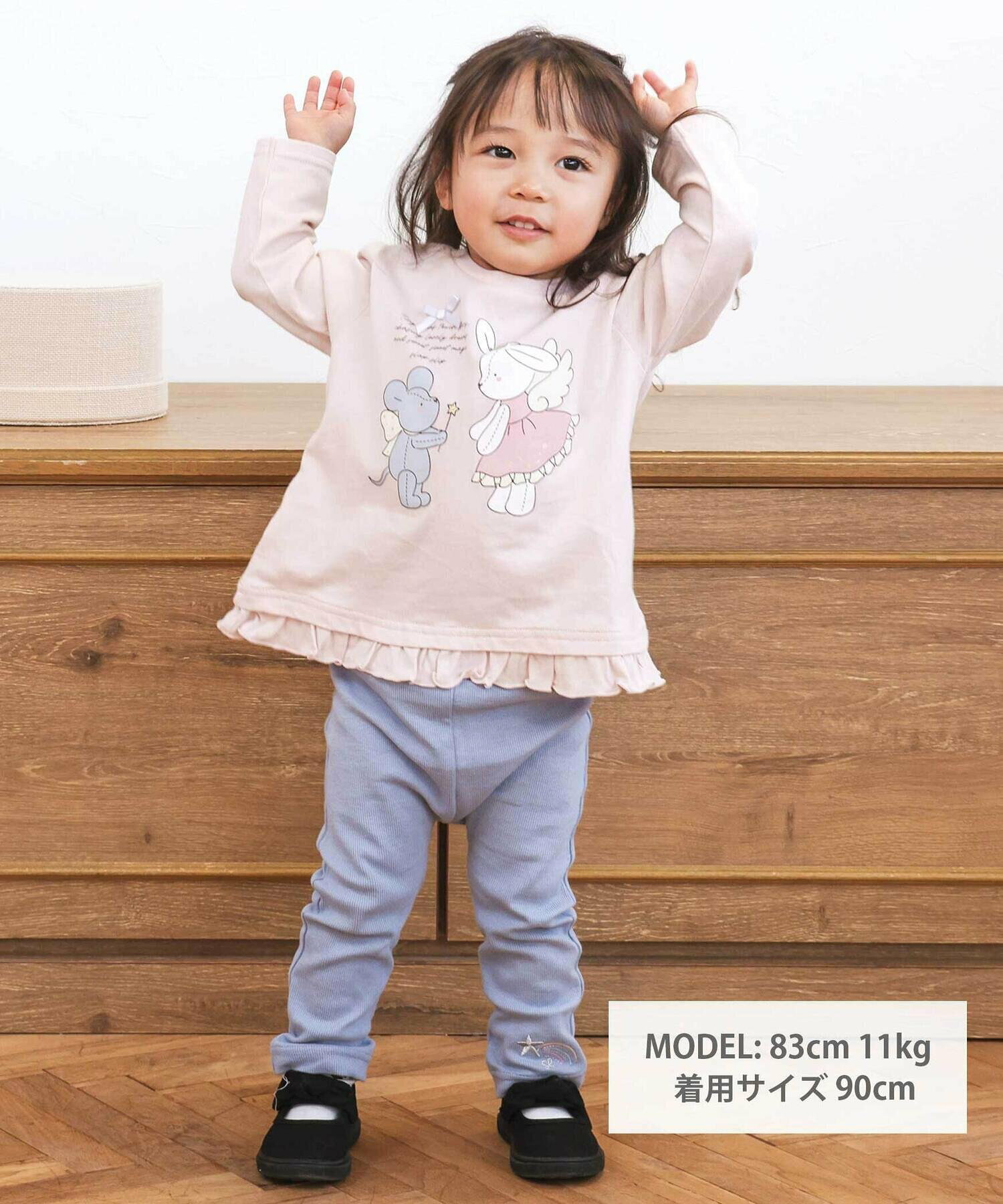 🆕【⭐訂購⭐】🇯🇵日本直送🌀SLAPSLIP 防污加工 有機棉 女童長袖Tee［8款選］🌀 [ELBA-0177][260305]